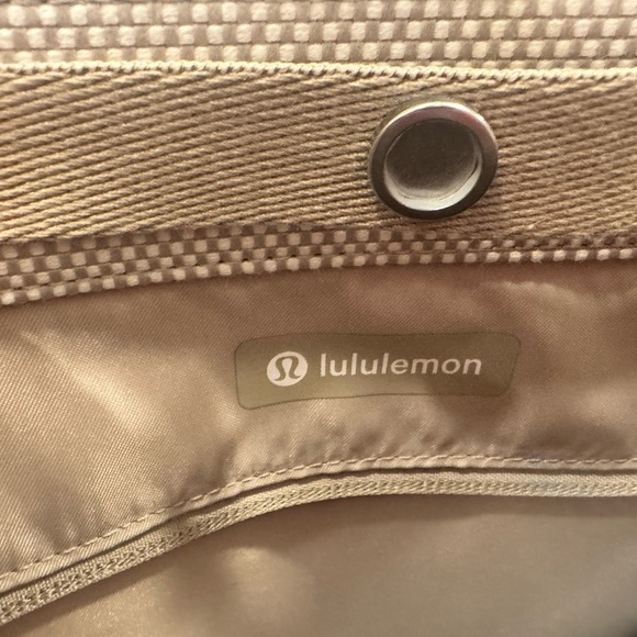 Lululemon Two Tone Canvas Tote Bag 10L - Picture 4 of 5